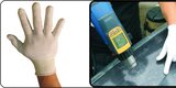 Ръкавици от найлонов меш за апликация на фолио
